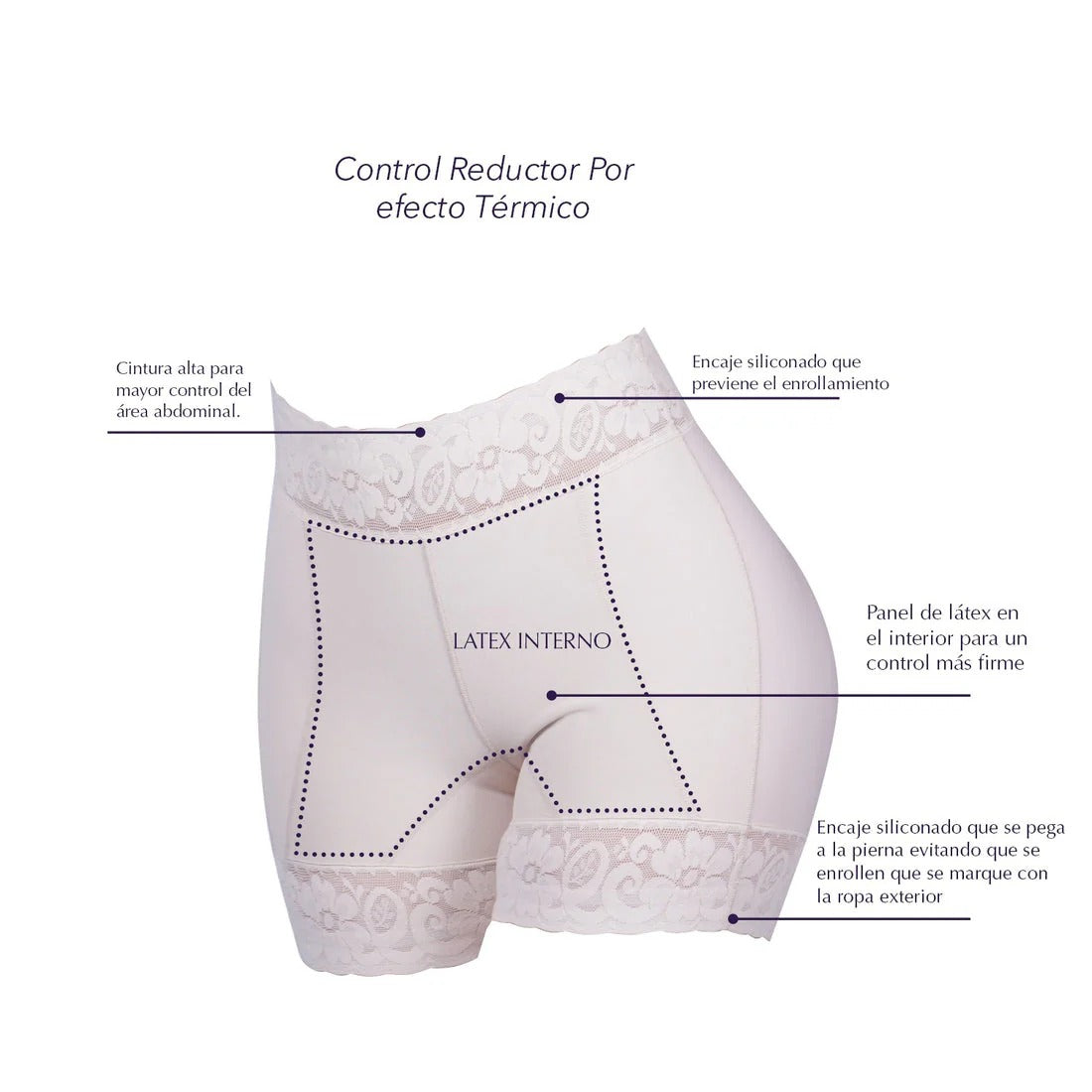 Cachetero faja para cola y abdomen - 100% Colombiano